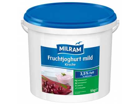 Joghurt mild mit 6 % Kirschen 3,5 % Fett im Milchanteil