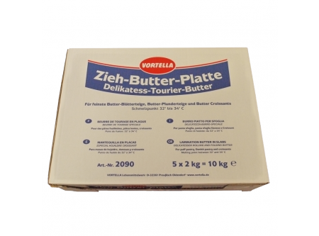Zieh-Butter-Platte Delikatess Tourier-Butter